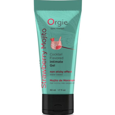 ORGIE - LUBE TUBE COCKTAIL MORANGO MOJITO 50 ML