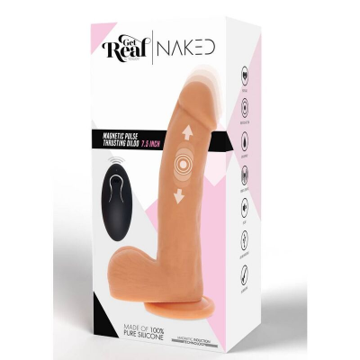 CAIA NA REAL - PULSO MAGNÉTICO CONFIANTE PELE DILDO