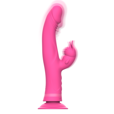 INTENSE - JULIO VIBRATOR RABBIT SILICONE PINK