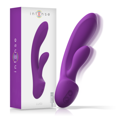 INTENSE - LUIGI VIBRATOR RABBIT SILICONE PURPLE