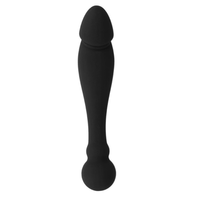 BLACK&SILVER - KARL G-SPOT STIMULATING DILDO 18 CM