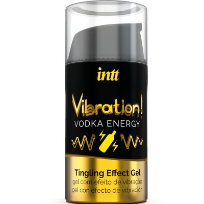 INTT - PODEROSO ESTIMULANTE ÍNTIMO GEL VIBRANTE LÍQUIDO VODCA 15ML