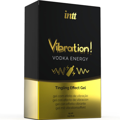 INTT - PODEROSO ESTIMULANTE ÍNTIMO GEL VIBRANTE LÍQUIDO VODCA 15ML