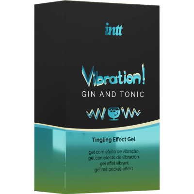 INTT - PODEROSO ESTIMULANTE ÍNTIMO LÍQUIDO VIBRANTE GEL GIN & TÔNICO 15ML