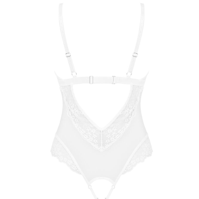 OBSESSIVE - HEAVENLLY CROTCHLESS TEDDY XL/XXL