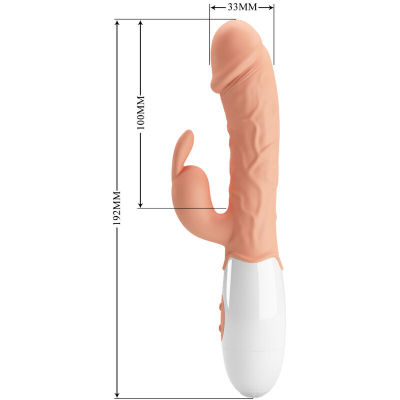 PRETTY LOVE - VIBRADOR COELHO DA PÁSCOA COM ESTIMULADOR
