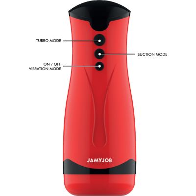 JAMYJOB - DAMERON MASTURBADOR DE SUCÇÃO E VIBRAÇÃO