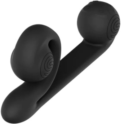 VIBRADOR MULTIAÇÃO SNAIL VIBE PRETO