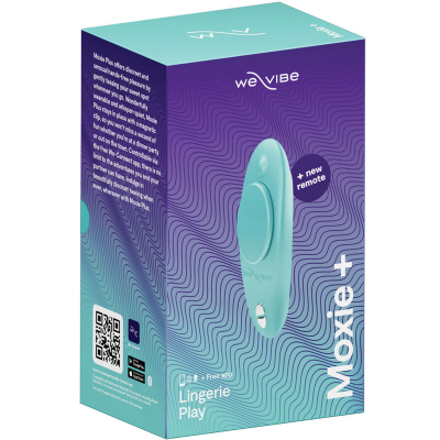 WE-VIBE - MOXIE + CLITORAL VIBRATOR AQUA