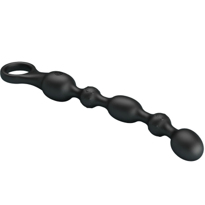 BONITO AMOR - VAN ANAL BEADS 10 VIBRAÇÕES SILICONE RECARREGÁVEL