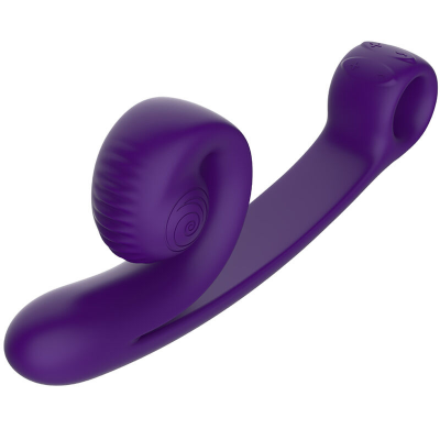 VIBRADOR CURVA SNAIL VIBE ROXO