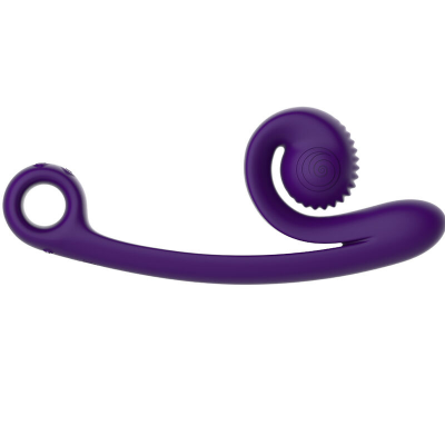 VIBRADOR CURVA SNAIL VIBE ROXO