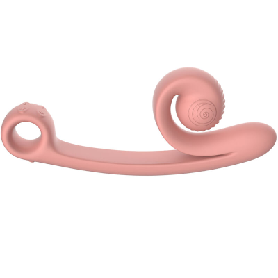 VIBRADOR CURVA CARACOL VIBE PÊSSEGO