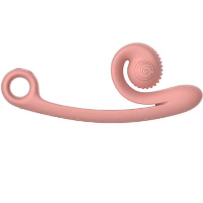 VIBRADOR CURVA CARACOL VIBE PÊSSEGO