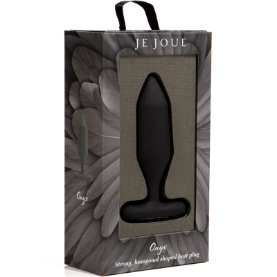 JE JOUE - ONYX ANAL PLUG VIBRATING BLACK