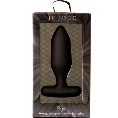 JE JOUE - ONYX ANAL PLUG VIBRATING BLACK