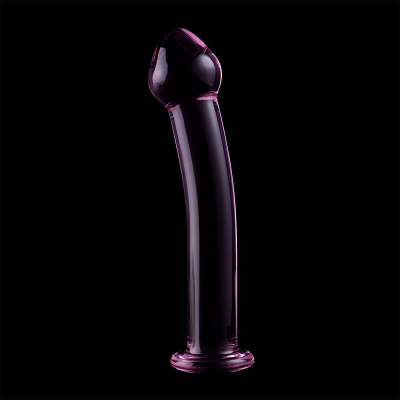 NEBULA SERIES BY IBIZA™ - MODELO 11 DILDO VIDRO BOROSILICADO 16 X 3 CM ROSA