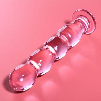 NEBULA SERIES BY IBIZA™ - MODELO 10 DILDO VIDRO BOROSILICADO 16,5 X 3,5 CM ROSA