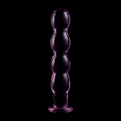 NEBULA SERIES BY IBIZA™ - MODELO 10 DILDO VIDRO BOROSILICADO 16,5 X 3,5 CM ROSA