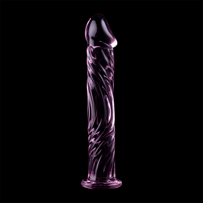 NEBULA SERIES BY IBIZA™ - MODELO 12 DILDO VIDRO BOROSILICADO 17 X 3,5 CM ROSA