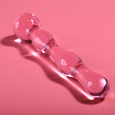 NEBULA SERIES BY IBIZA™ - MODELO 13 DILDO VIDRO BOROSILICADO 18 X 3,5 CM ROSA