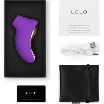 LELO - SONA 2 TRAVEL SONIC CLITORAL MASSAGER ROXO