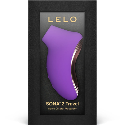 LELO - SONA 2 TRAVEL SONIC CLITORAL MASSAGER ROXO