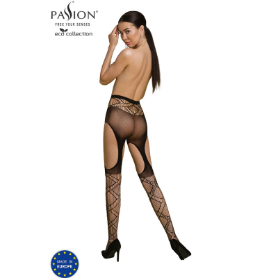 PAIXÃO - COLEÇÃO ECO BODYSTOCKING ECO S005 PRETO