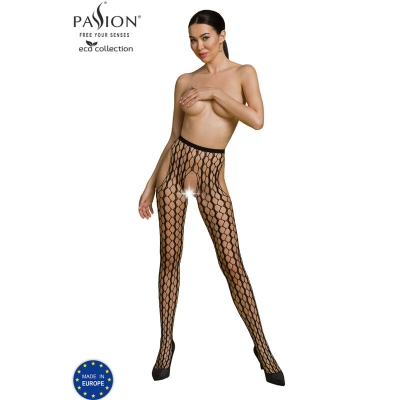 PAIXÃO - COLEÇÃO ECO BODYSTOCKING ECO S007 PRETO