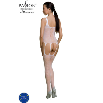 PAIXÃO - COLEÇÃO ECO BODYSTOCKING ECO BS007 BRANCO
