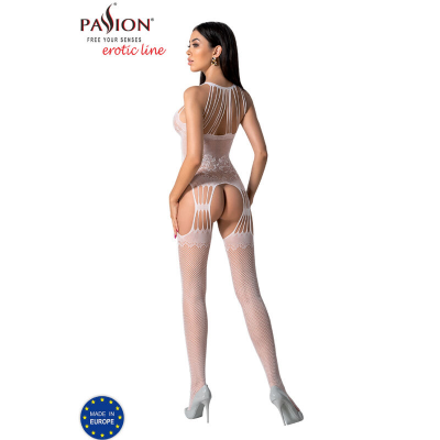 PAIXÃO - BS095 BODYSTOCKING BRANCO TAMANHO ÚNICO