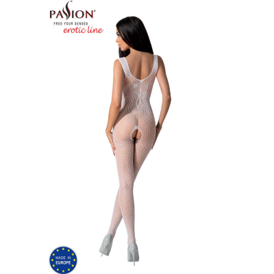 PAIXÃO - BS098 BODYSTOCKING BRANCO TAMANHO ÚNICO