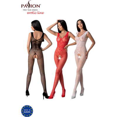 PAIXÃO - BS098 BODYSTOCKING BRANCO TAMANHO ÚNICO