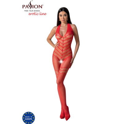 PAIXÃO - BS100 BODYSTOCKING VERMELHO TAMANHO ÚNICO