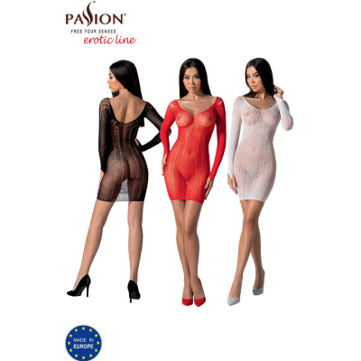 PASSION - BS101 BODYSTOCKING BRANCO TAMANHO ÚNICO