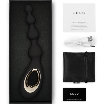 LELO - SORAYA BEADS MASSAGEM ANAL PRETO