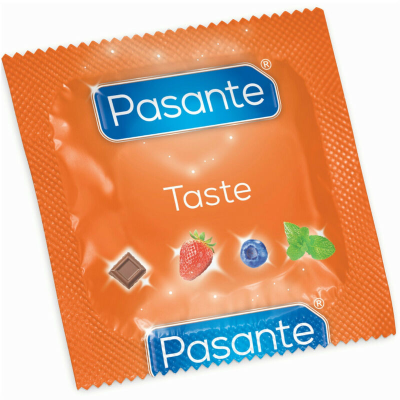 PASANTE - SACO DE PRESERVATIVOS SABOR HORTELÃ 144 UNIDADES