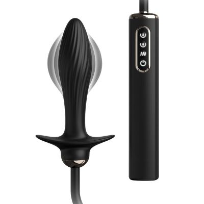 COLEÇÃO ANAL FANTASY ELITE - PLUG INFLÁVEL E VIBRADOR AUTO-THROB