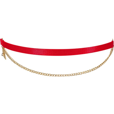 OBSESSIVO - INGRIDIA GARTER VERMELHO O/S
