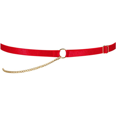 OBSESSIVO - INGRIDIA GARTER VERMELHO O/S