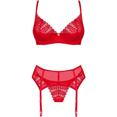 OBSESSIVE - INGRIDIA TRÊS PEÇAS VERMELHO M/L