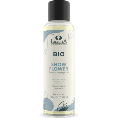 INTIMATELINE LUXURIA - ÓLEO DE MASSAGEM BIO SNOW FLOR 100 ML