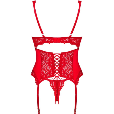 OBSESSIVE - AMOR CHERRIS CORSET & TANGA S/M