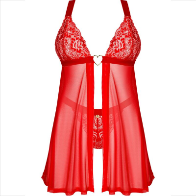OBSESSIVE - ELIANES BABYDOLL & THONG XL/XXL