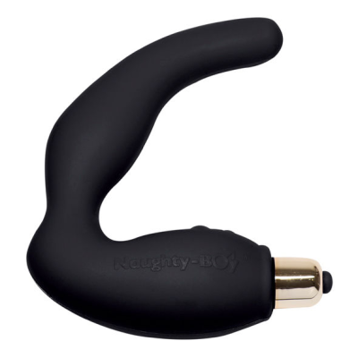 NAUGHTY-BOY 7 VELOCIDADE VIBRATÓRIO MASSAGER PRETO