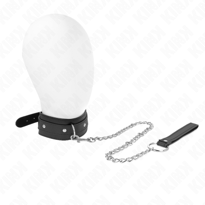 KINK - COLAR COM TRELA 65 CM 1 ANEL AJUSTÁVEL 38-49 CM X 5 CM