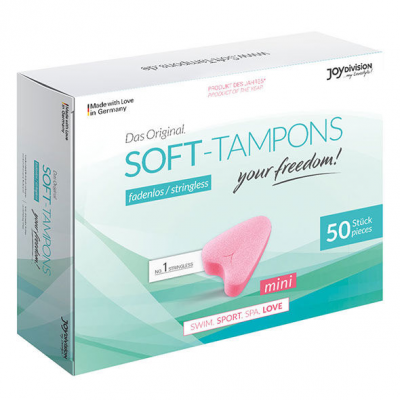 ORIGINAL SOFT-TAMPONS MINI X 50 UNIDADES