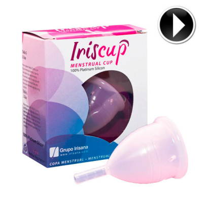 IRISCUP MENSTRUAL CUP LARGE PINK