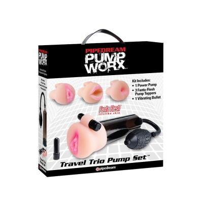 BOMBA WORX TRAVEL TRIO CONJUNTO DE BOMBA