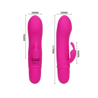 PRETTY LOVE FLIRTATION - VIBRADOR CON RABBIT CAESAR